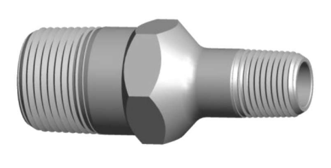 Swage Nipples Threaded Both Ends